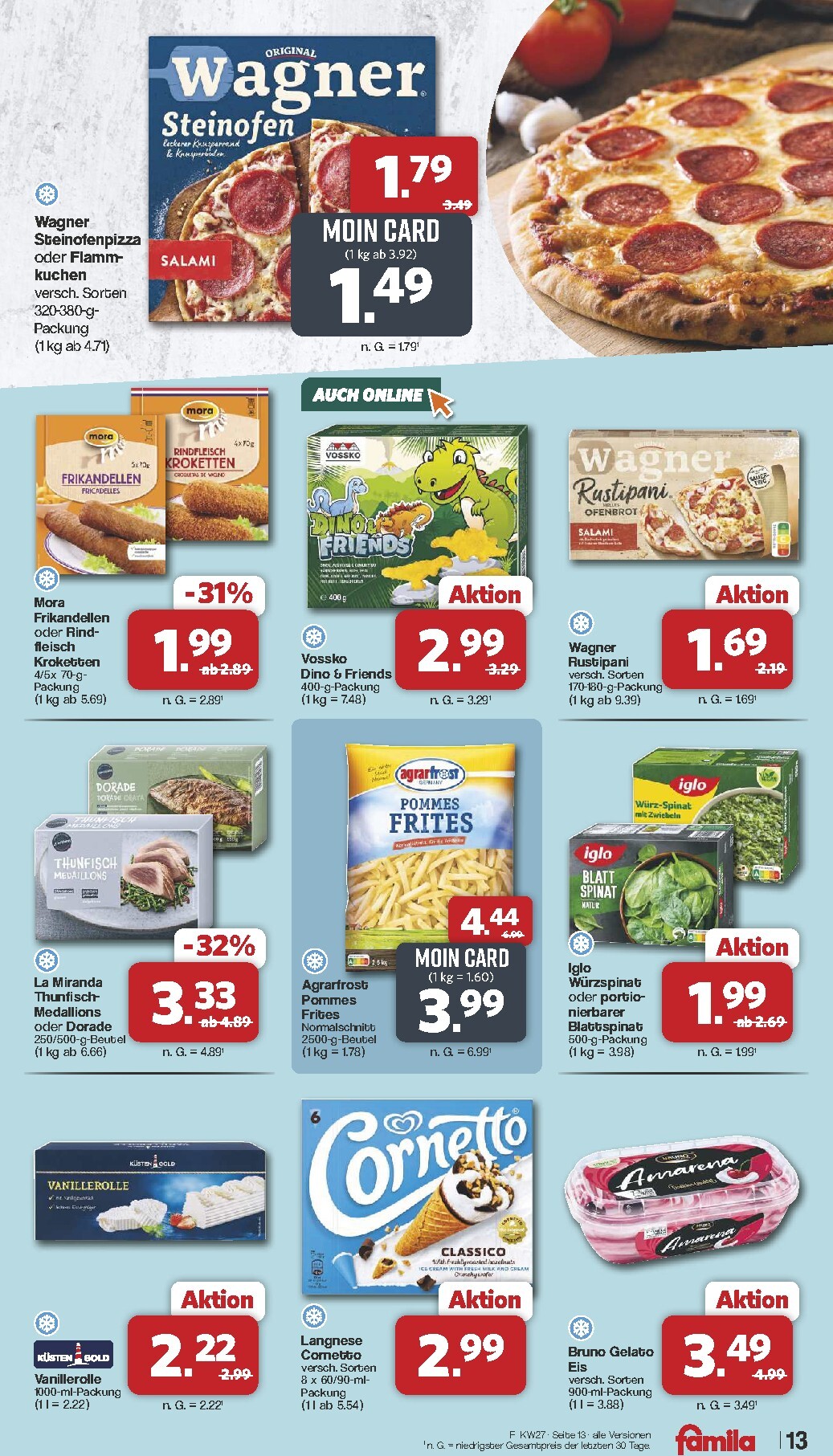 famila-nordwest - Famila Nordwest Prospekt nächste Woche – von Montag 29.06.2026 bis Samstag 04.07.2026 - page: 13