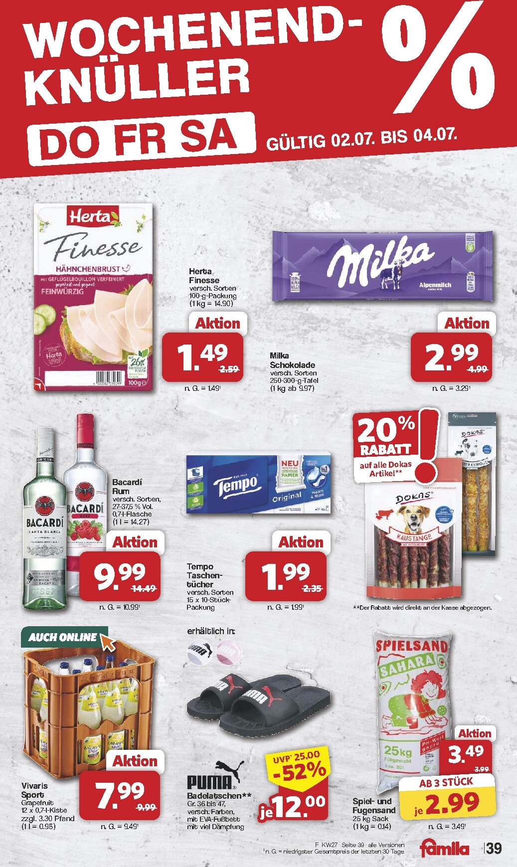 famila-nordwest - Famila Nordwest Prospekt nächste Woche – von Montag 29.06.2026 bis Samstag 04.07.2026 - page: 41