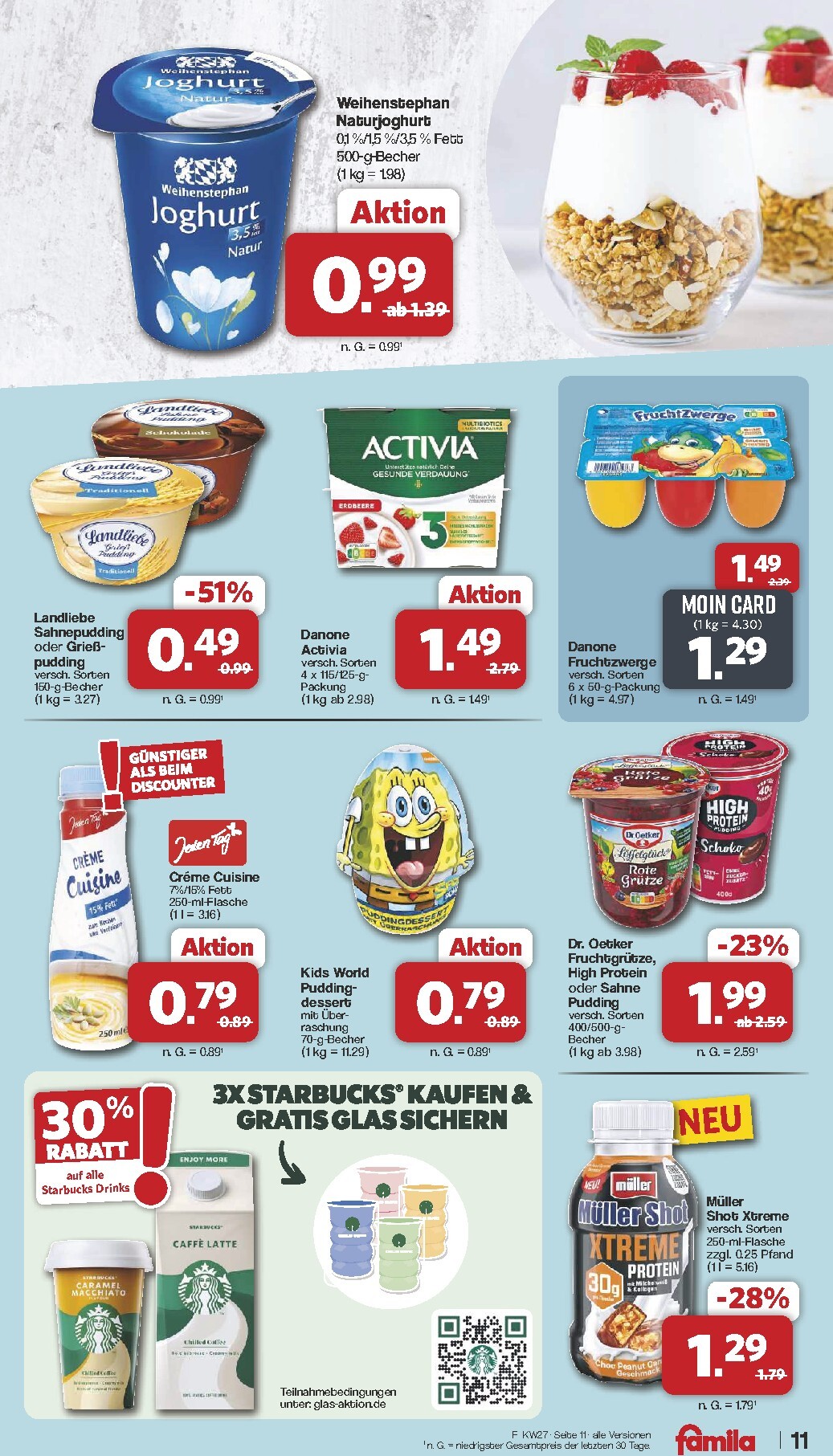 famila-nordwest - Famila Nordwest Prospekt nächste Woche – von Montag 29.06.2026 bis Samstag 04.07.2026 - page: 11