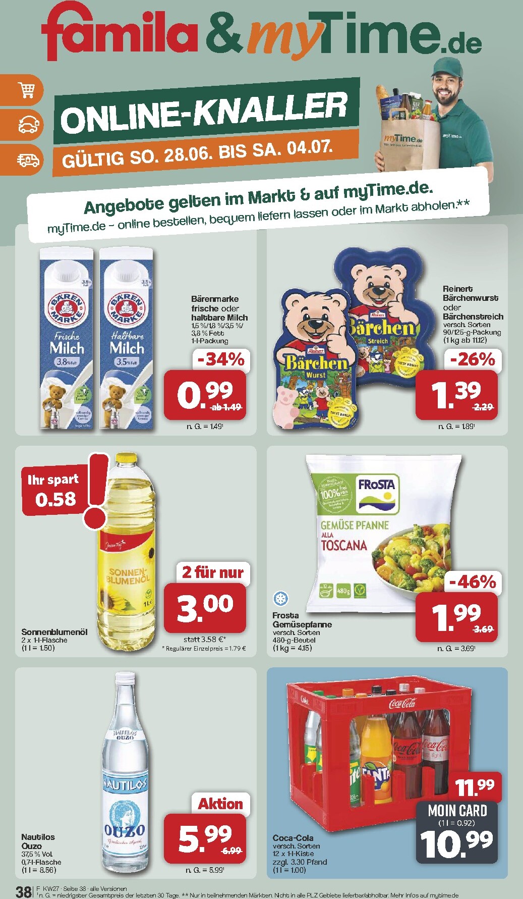 famila-nordwest - Famila Nordwest Prospekt nächste Woche – von Montag 29.06.2026 bis Samstag 04.07.2026 - page: 40
