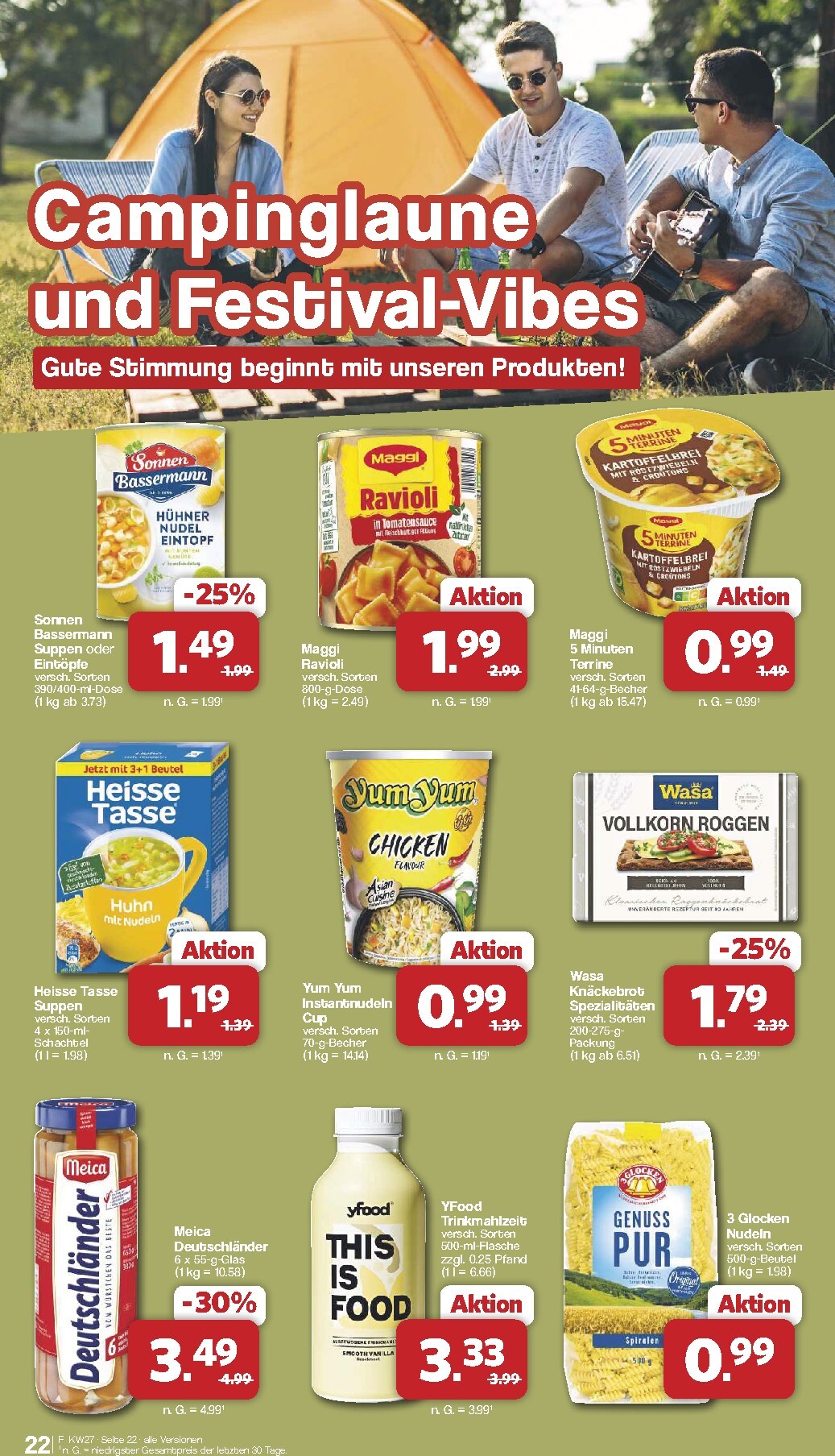 famila-nordwest - Famila Nordwest Prospekt nächste Woche – von Montag 29.06.2026 bis Samstag 04.07.2026 - page: 22