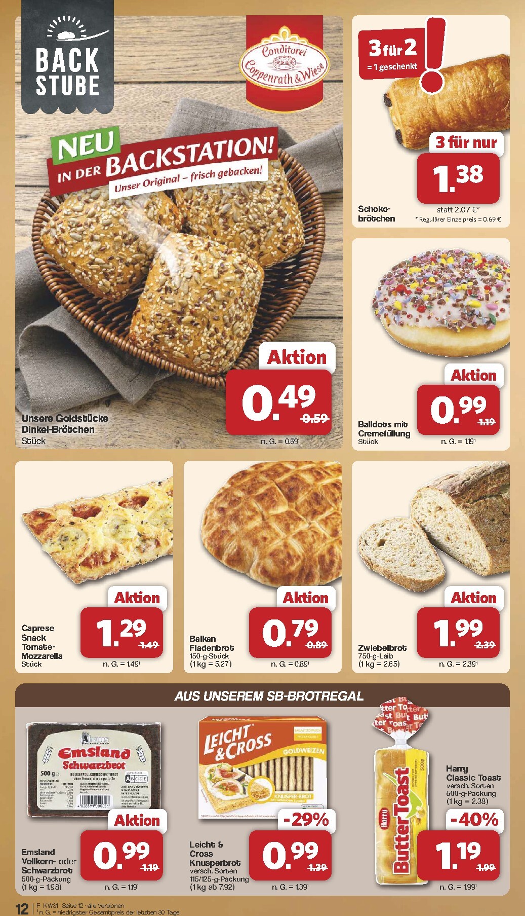 famila-nordwest - Famila Nordwest Prospekt nächste Woche – von Montag 27.07.2026 bis Samstag 01.08.2026 - page: 12