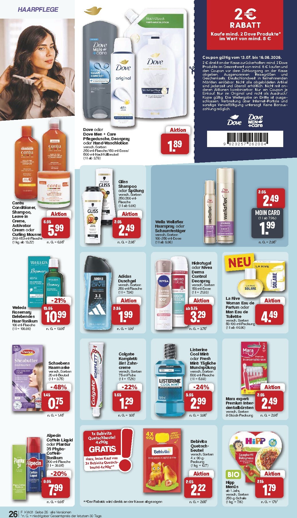 famila-nordwest - Famila Nordwest Prospekt nächste Woche – von Montag 27.07.2026 bis Samstag 01.08.2026 - page: 28