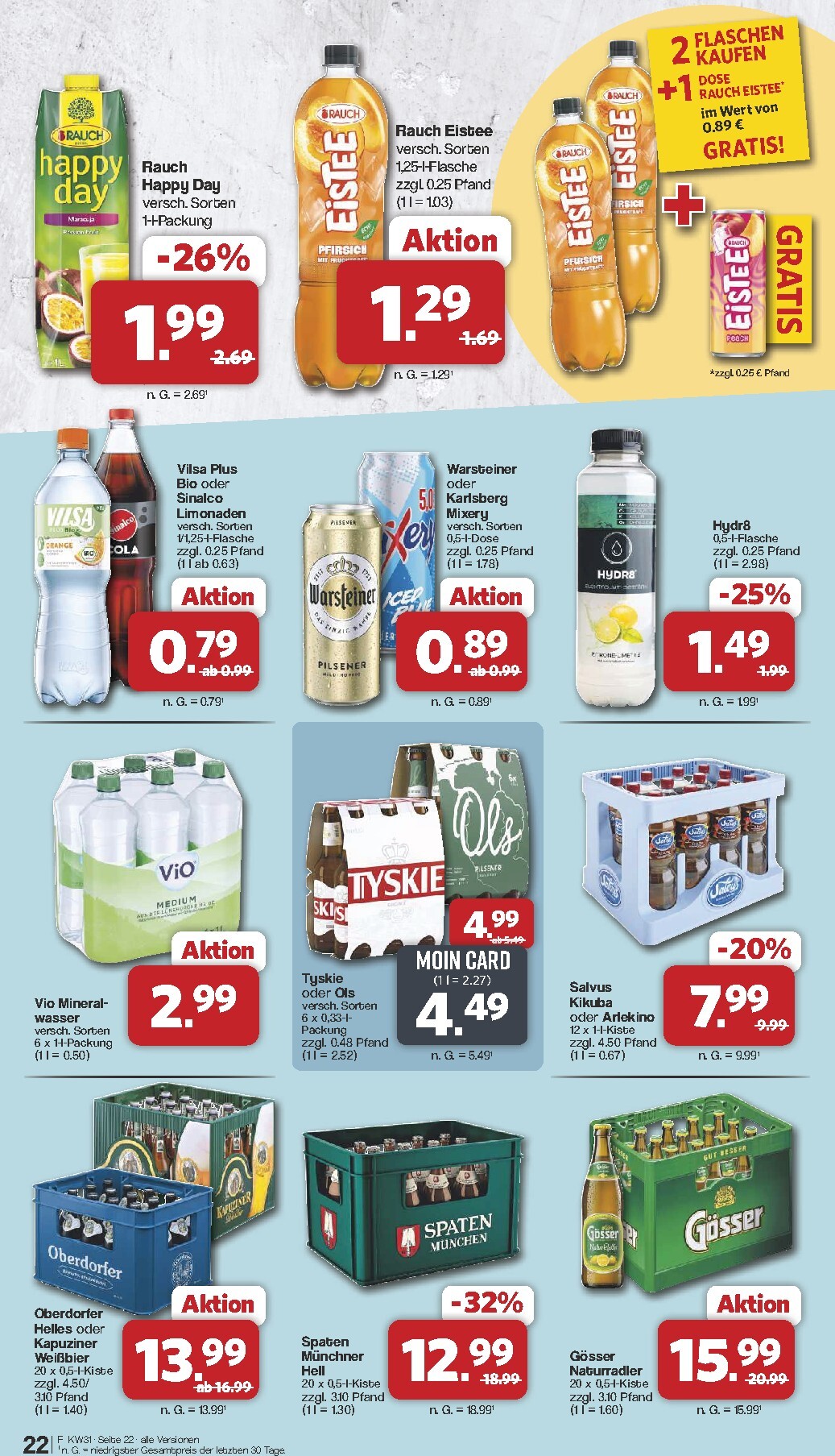 famila-nordwest - Famila Nordwest Prospekt nächste Woche – von Montag 27.07.2026 bis Samstag 01.08.2026 - page: 22