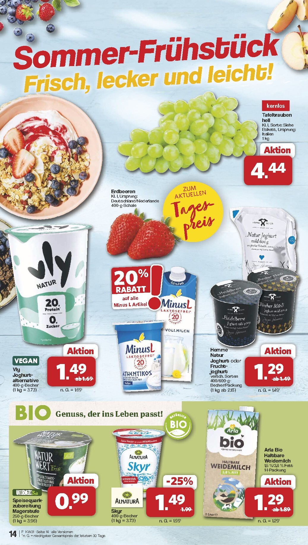 famila-nordwest - Famila Nordwest Prospekt nächste Woche – von Montag 27.07.2026 bis Samstag 01.08.2026 - page: 14