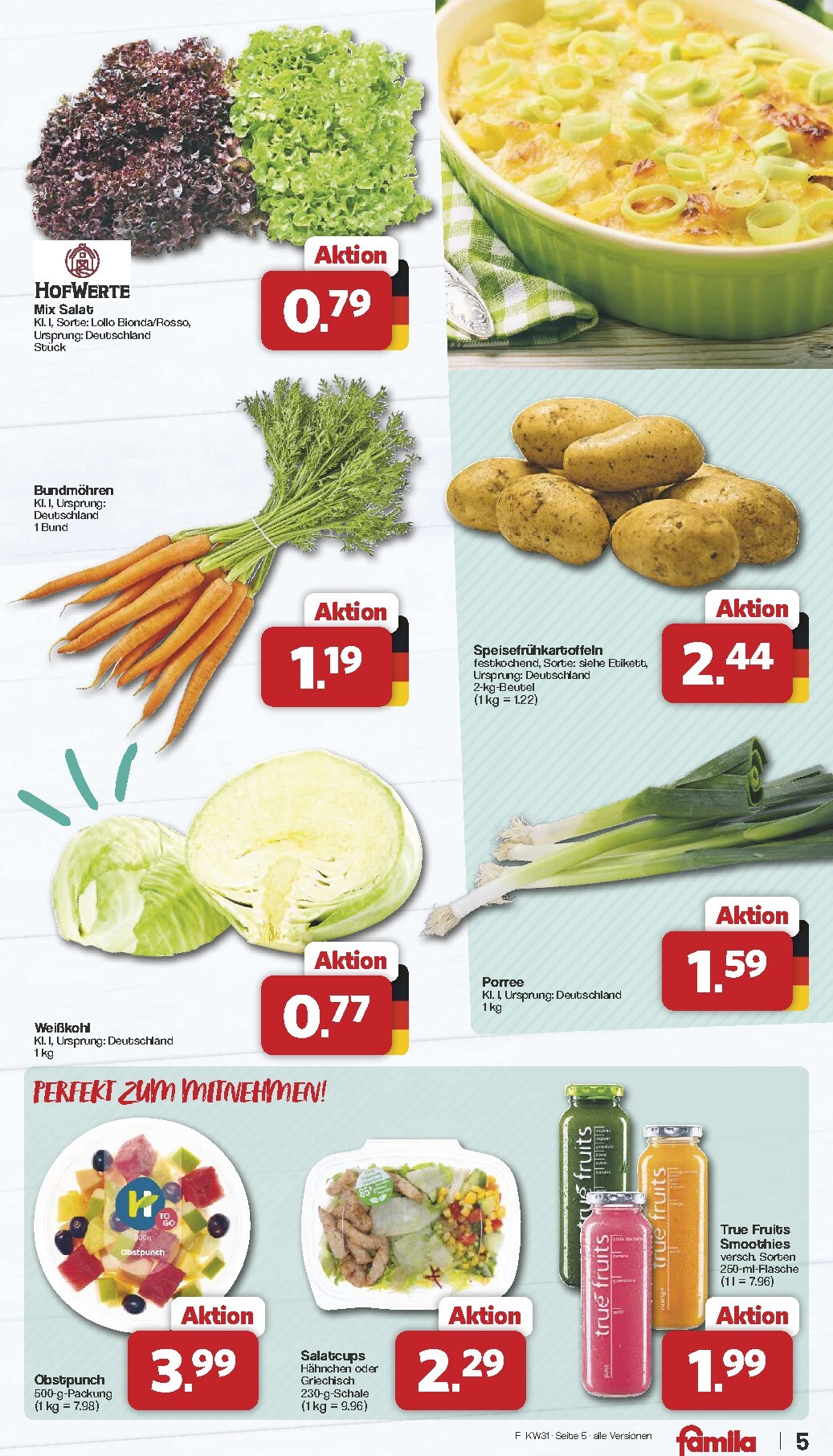 famila-nordwest - Famila Nordwest Prospekt nächste Woche – von Montag 27.07.2026 bis Samstag 01.08.2026 - page: 5