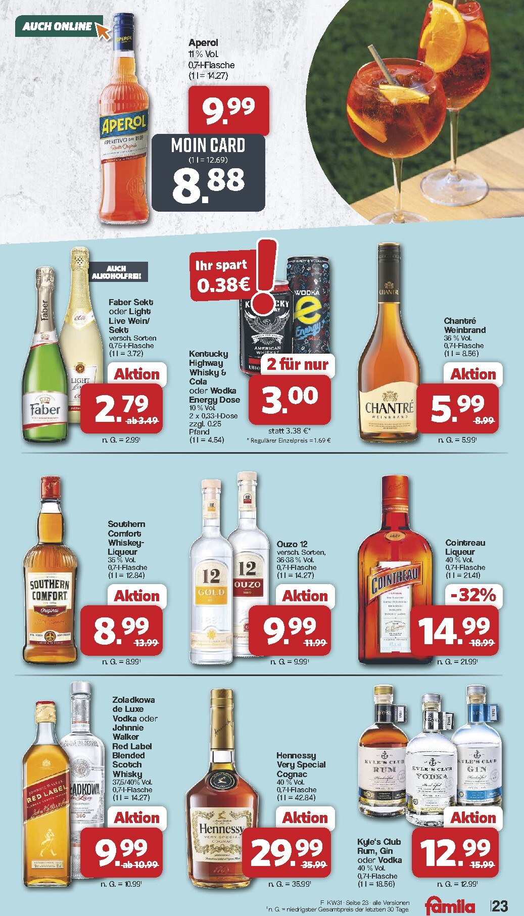 famila-nordwest - Famila Nordwest Prospekt nächste Woche – von Montag 27.07.2026 bis Samstag 01.08.2026 - page: 23