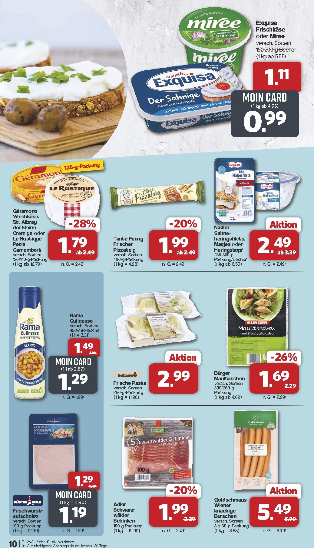 famila-nordwest - Famila Nordwest Prospekt nächste Woche – von Montag 27.07.2026 bis Samstag 01.08.2026 - page: 10