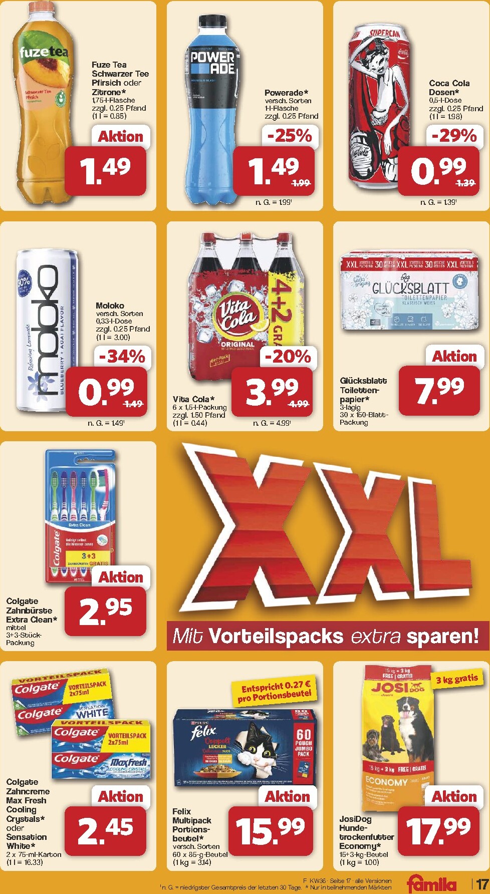 famila-nordwest - Famila Nordwest Prospekt nächste Woche – von Montag 31.08.2026 bis Samstag 05.09.2026 - page: 19