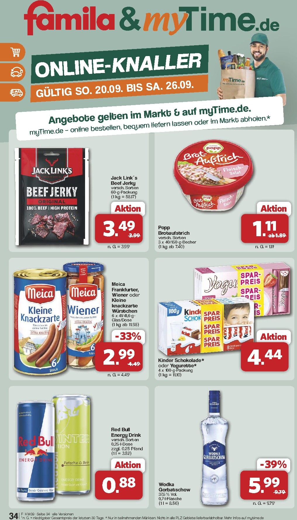 famila-nordwest - Famila Nordwest Prospekt nächste Woche – von Montag 21.09.2026 bis Samstag 26.09.2026 - page: 35