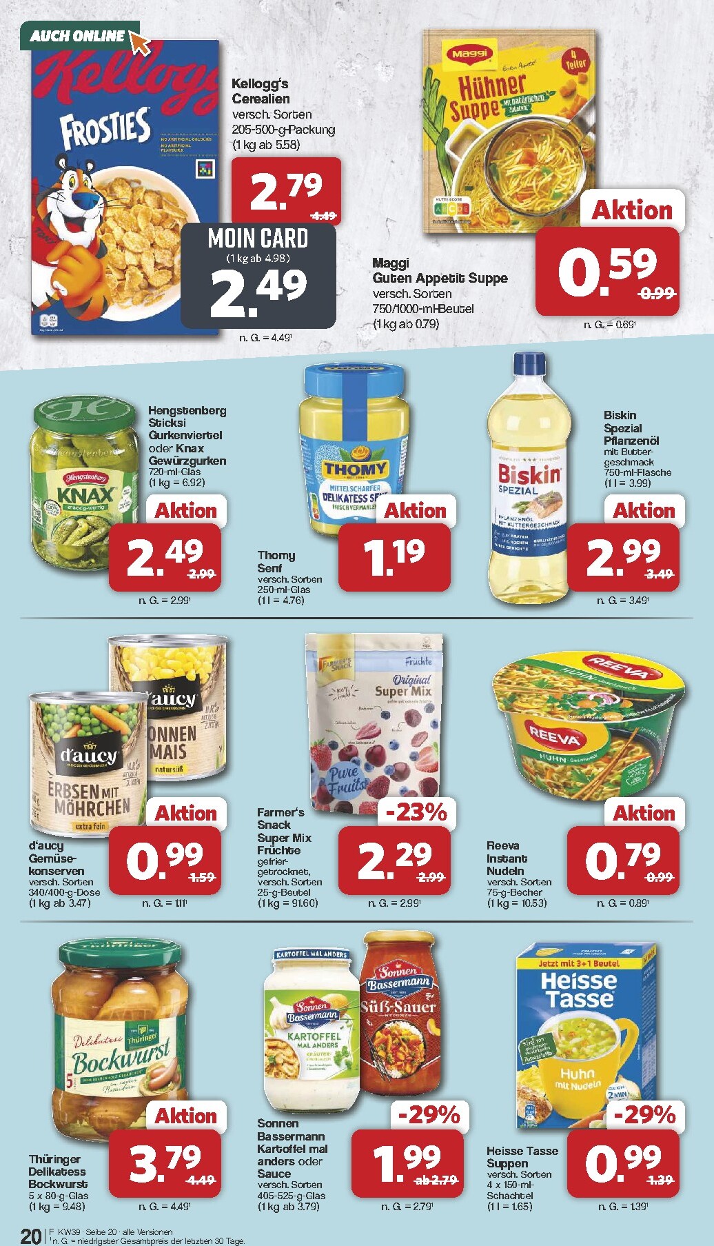 famila-nordwest - Famila Nordwest Prospekt nächste Woche – von Montag 21.09.2026 bis Samstag 26.09.2026 - page: 21