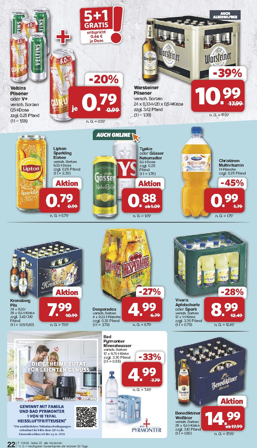 famila-nordwest - Famila Nordwest Prospekt nächste Woche – von Montag 21.09.2026 bis Samstag 26.09.2026 - page: 23