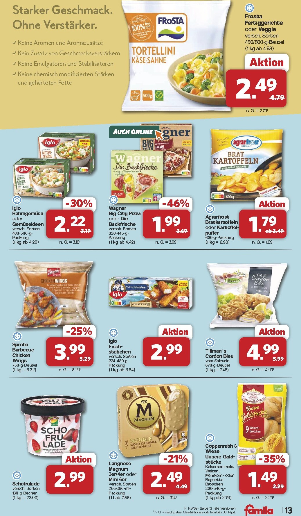 famila-nordwest - Famila Nordwest Prospekt nächste Woche – von Montag 21.09.2026 bis Samstag 26.09.2026 - page: 13