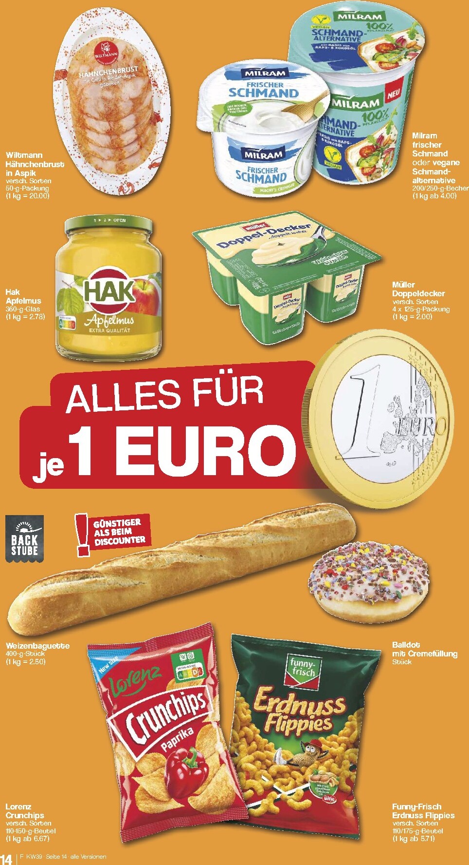 famila-nordwest - Famila Nordwest Prospekt nächste Woche – von Montag 21.09.2026 bis Samstag 26.09.2026 - page: 14