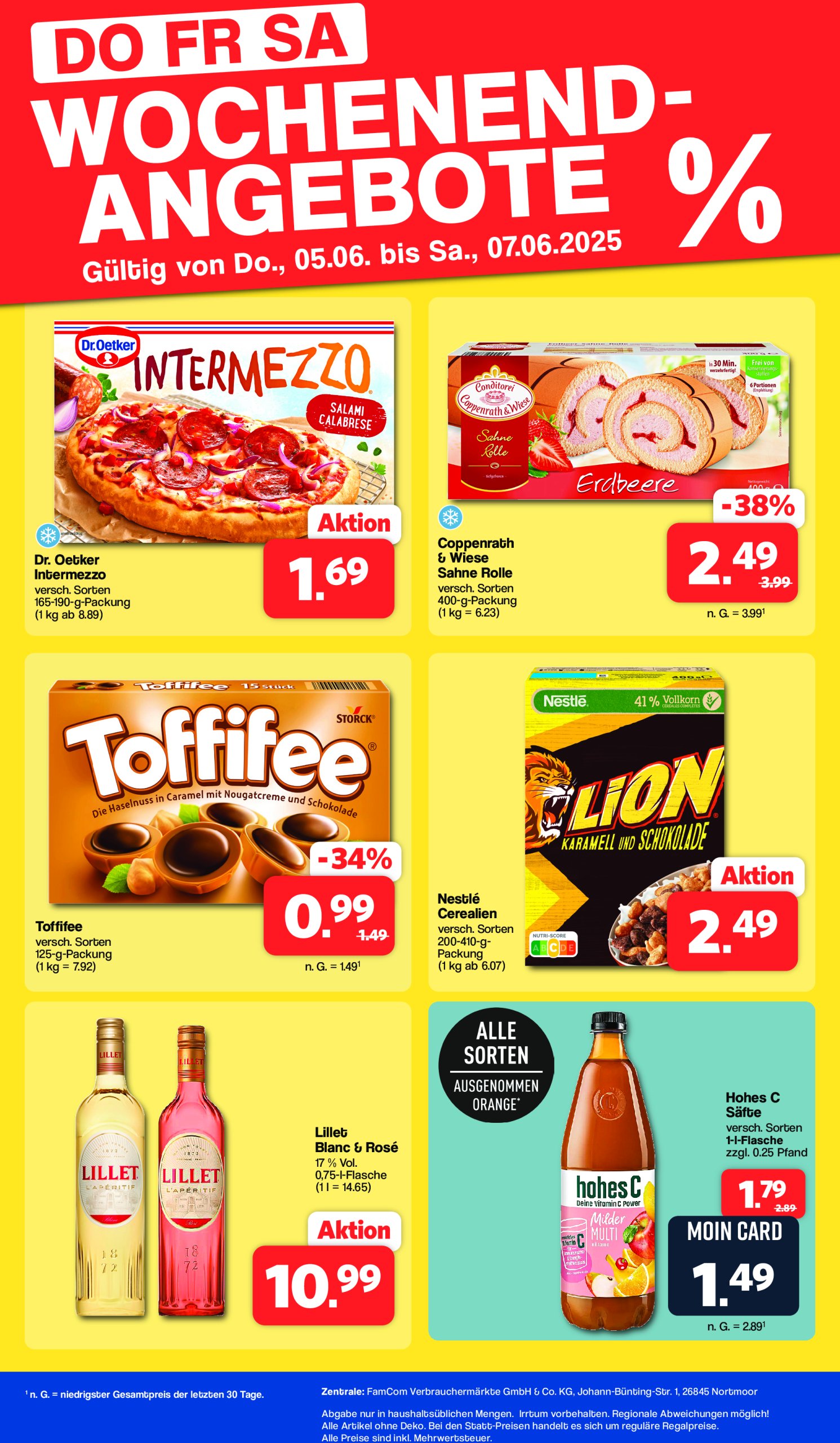 famila-nordwest - Famila Nordwest - Wochenend-Angebote-Prospekt gültig vom 05.06. bis 07.06. - page: 2