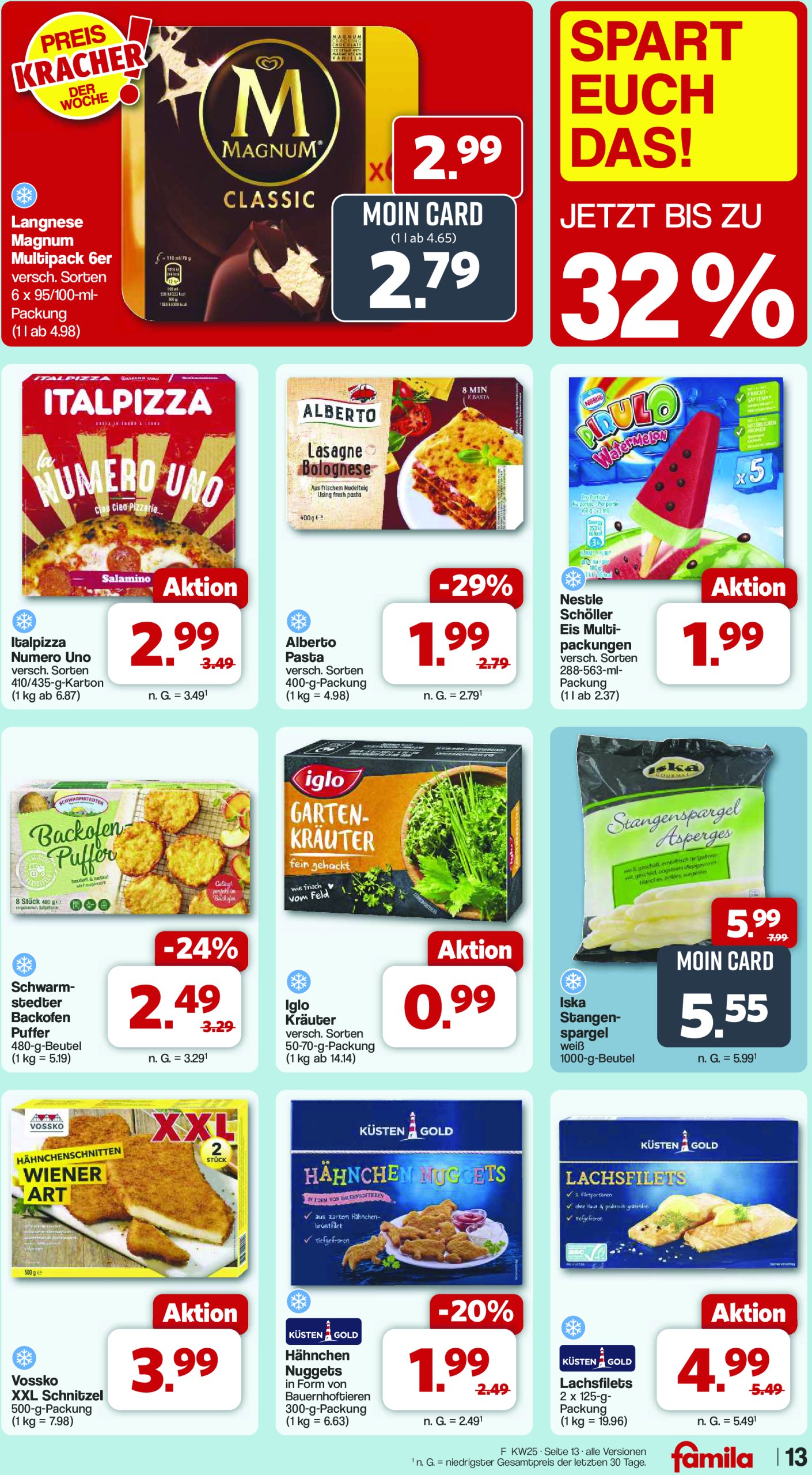 famila-nordwest - Famila Nordwest-Prospekt gültig vom 16.06. bis 21.06. - page: 14 famila-nordwest - Famila Nordwest-Prospekt gültig vom 16.06. bis 21.06. - page: 14