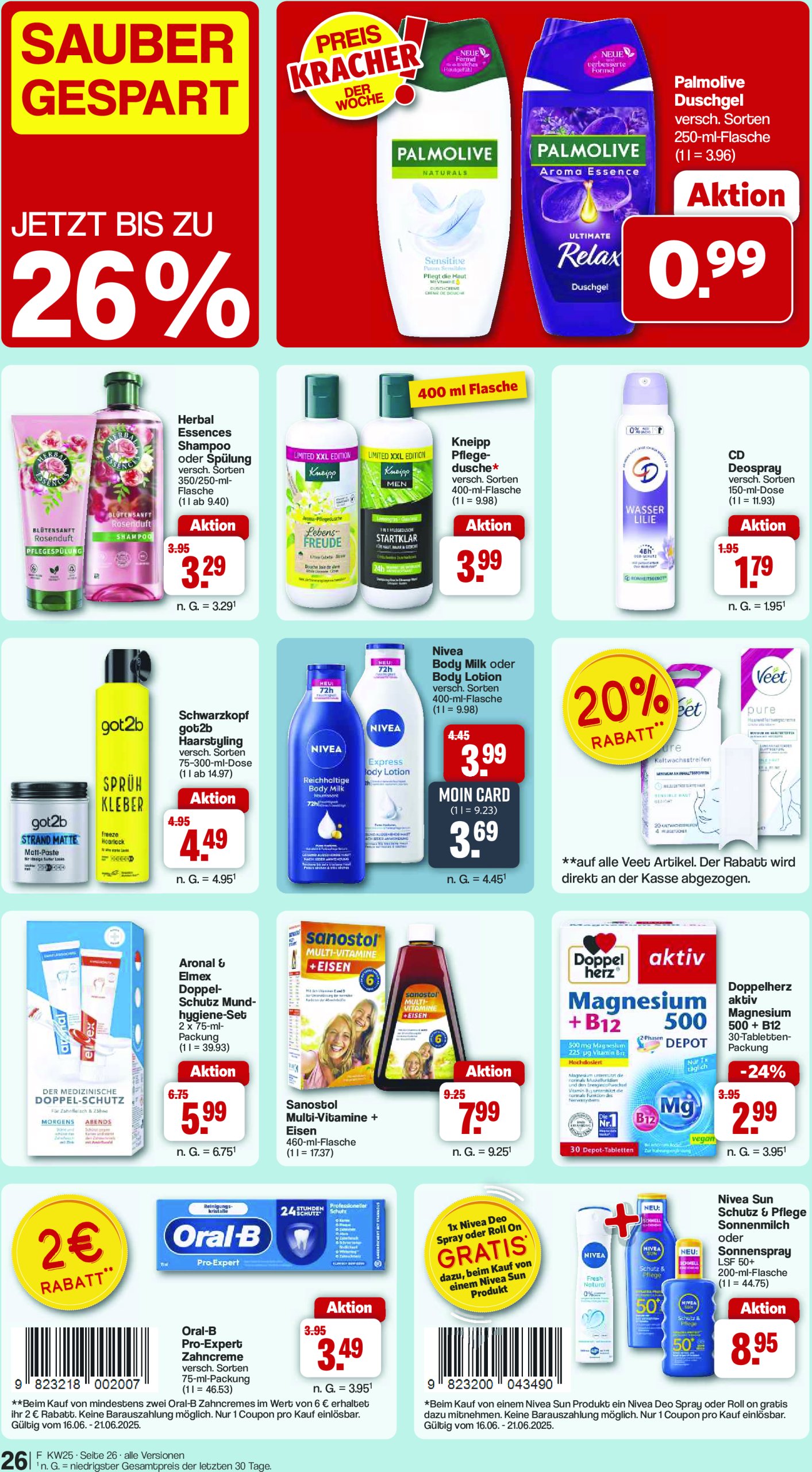 famila-nordwest - Famila Nordwest-Prospekt gültig vom 16.06. bis 21.06. - page: 33 famila-nordwest - Famila Nordwest-Prospekt gültig vom 16.06. bis 21.06. - page: 33