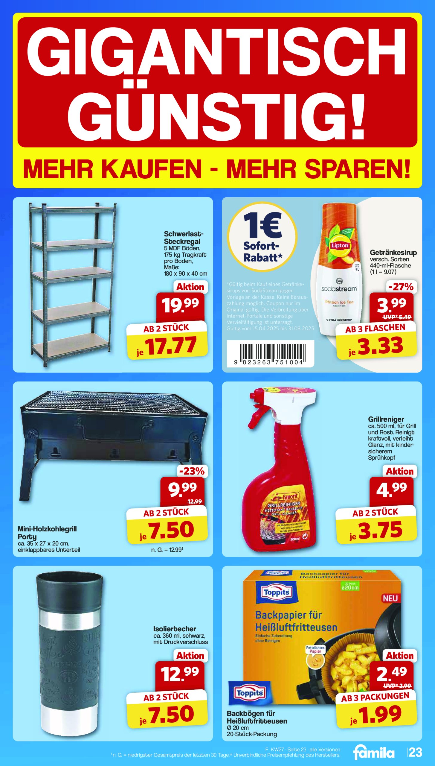 famila-nordwest - Famila Nordwest-Prospekt gültig vom 30.06. bis 05.07. - page: 32 famila-nordwest - Famila Nordwest-Prospekt gültig vom 30.06. bis 05.07. - page: 32