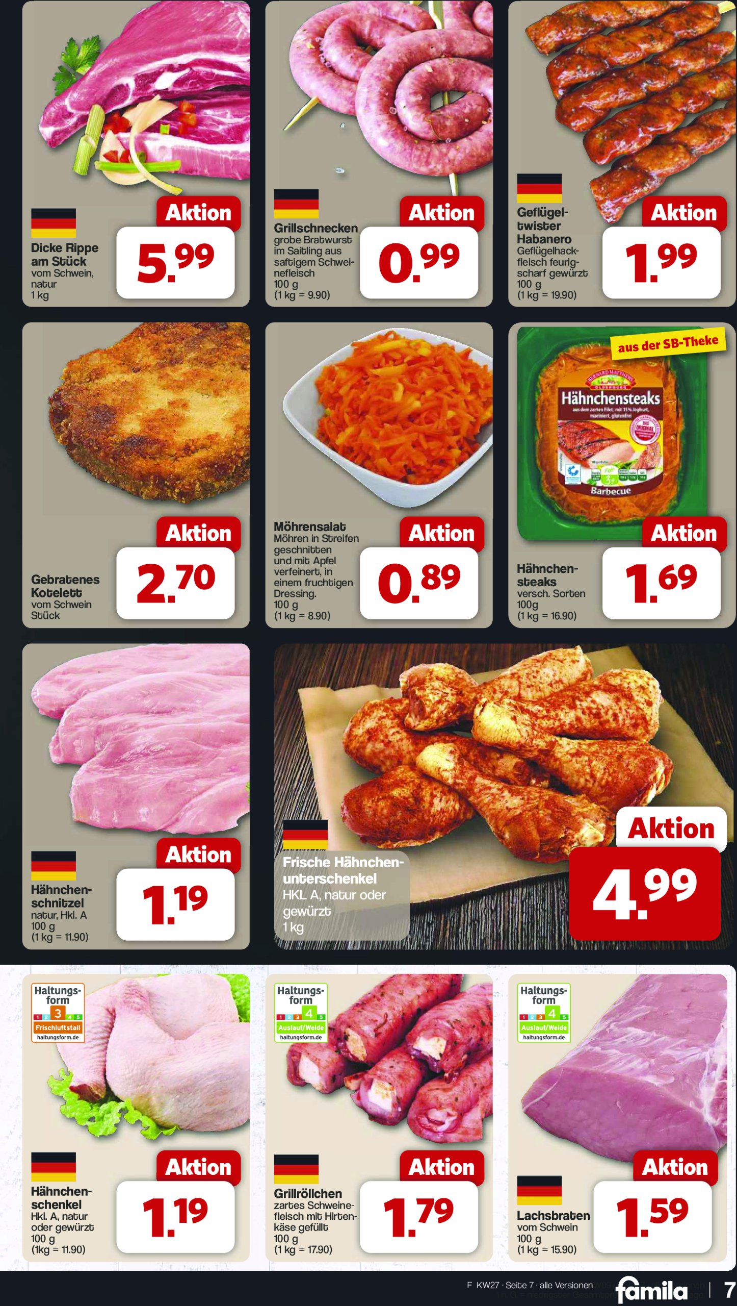 famila-nordwest - Famila Nordwest-Prospekt gültig vom 30.06. bis 05.07. - page: 7 famila-nordwest - Famila Nordwest-Prospekt gültig vom 30.06. bis 05.07. - page: 7