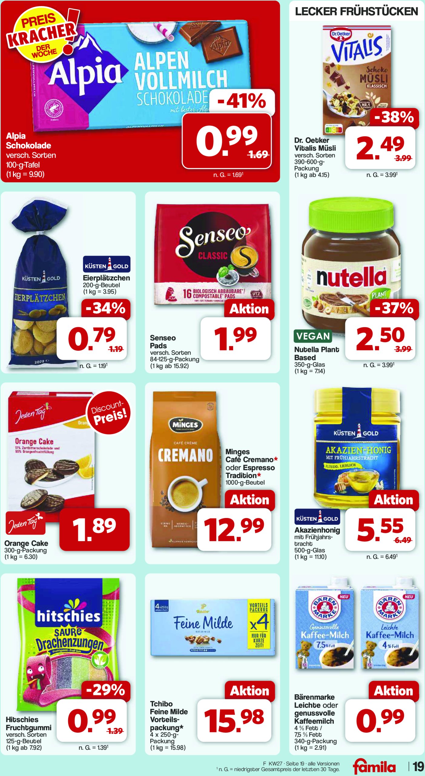 famila-nordwest - Famila Nordwest-Prospekt gültig vom 30.06. bis 05.07. - page: 25 famila-nordwest - Famila Nordwest-Prospekt gültig vom 30.06. bis 05.07. - page: 25