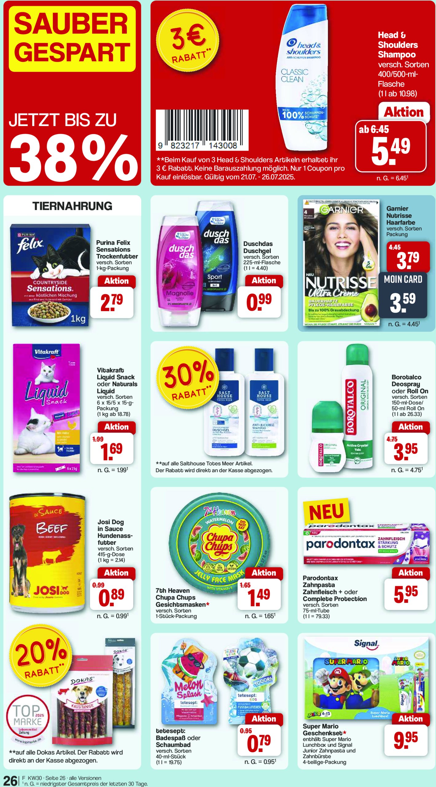 famila-nordwest - Famila Nordwest-Prospekt gültig vom 21.07. bis 26.07. - page: 31 famila-nordwest - Famila Nordwest-Prospekt gültig vom 21.07. bis 26.07. - page: 31