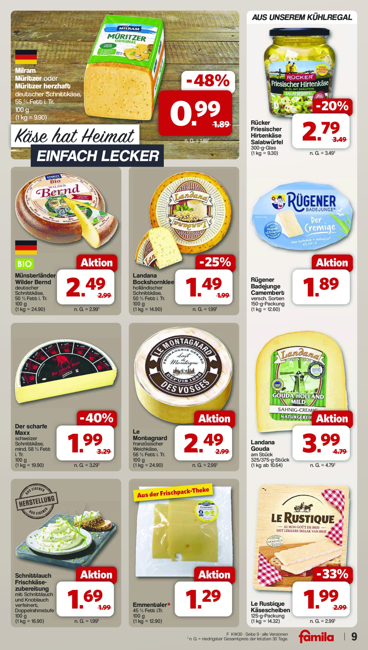 famila-nordwest - Famila Nordwest-Prospekt gültig vom 21.07. bis 26.07. - page: 10 famila-nordwest - Famila Nordwest-Prospekt gültig vom 21.07. bis 26.07. - page: 10