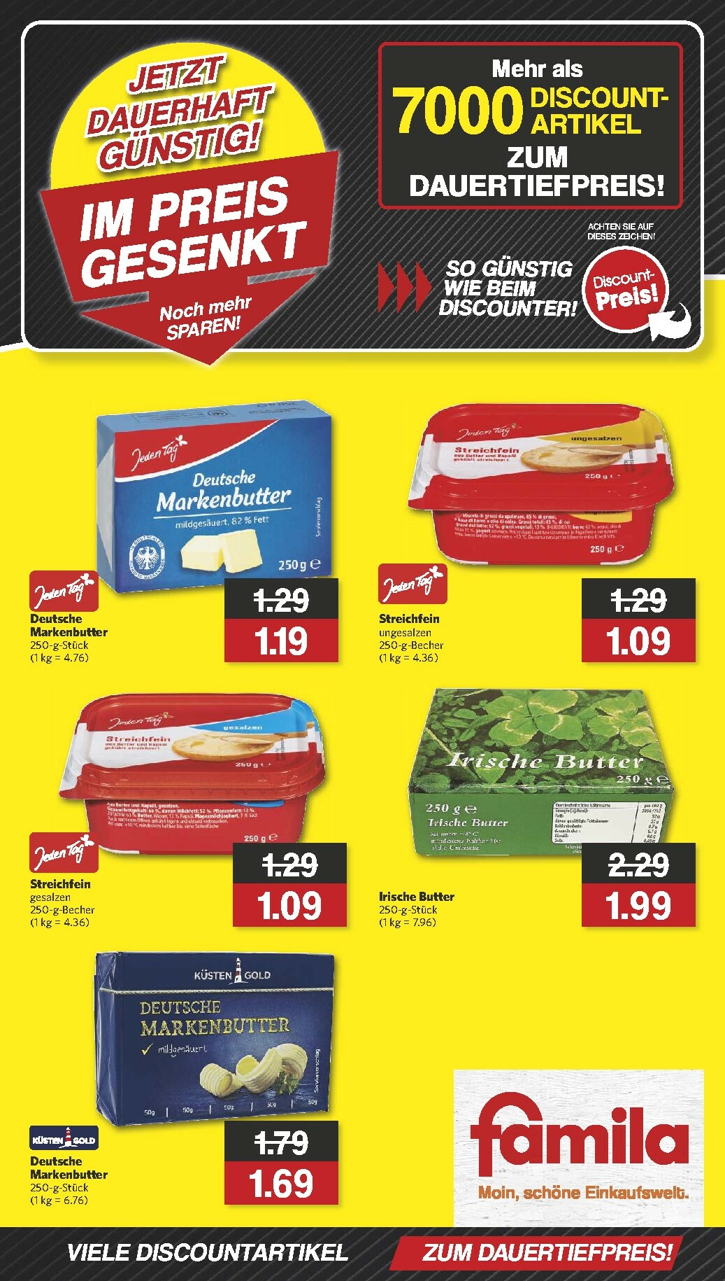 famila-nordwest - Famila Nordwest - Im Preis Gesenkt 2-Prospekt gültig vom 01.12. bis 06.12.