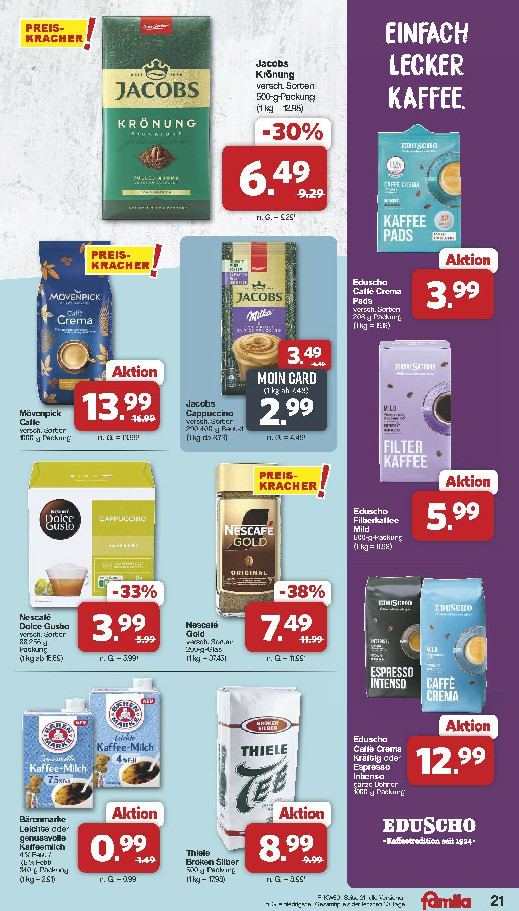 famila-nordwest - Famila Nordwest-Prospekt gültig vom 08.12. bis 13.12. - page: 22