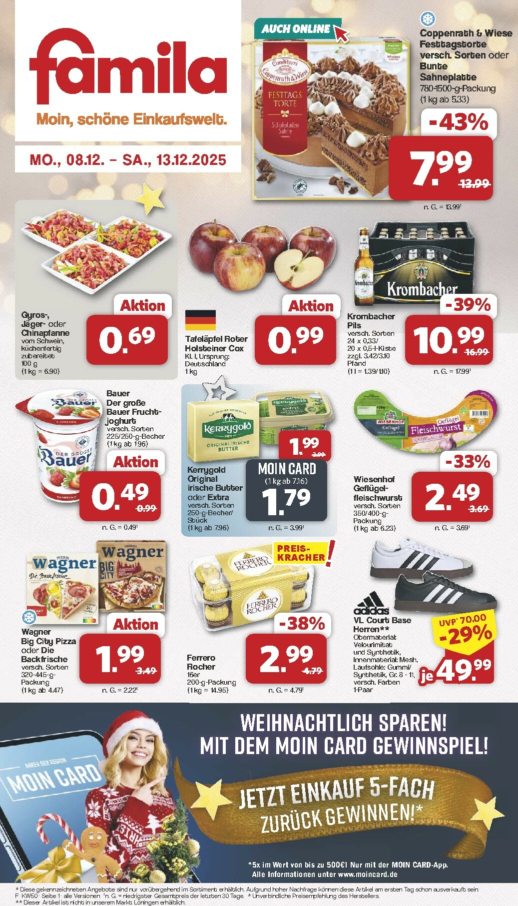 famila-nordwest - Famila Nordwest-Prospekt gültig vom 08.12. bis 13.12.
