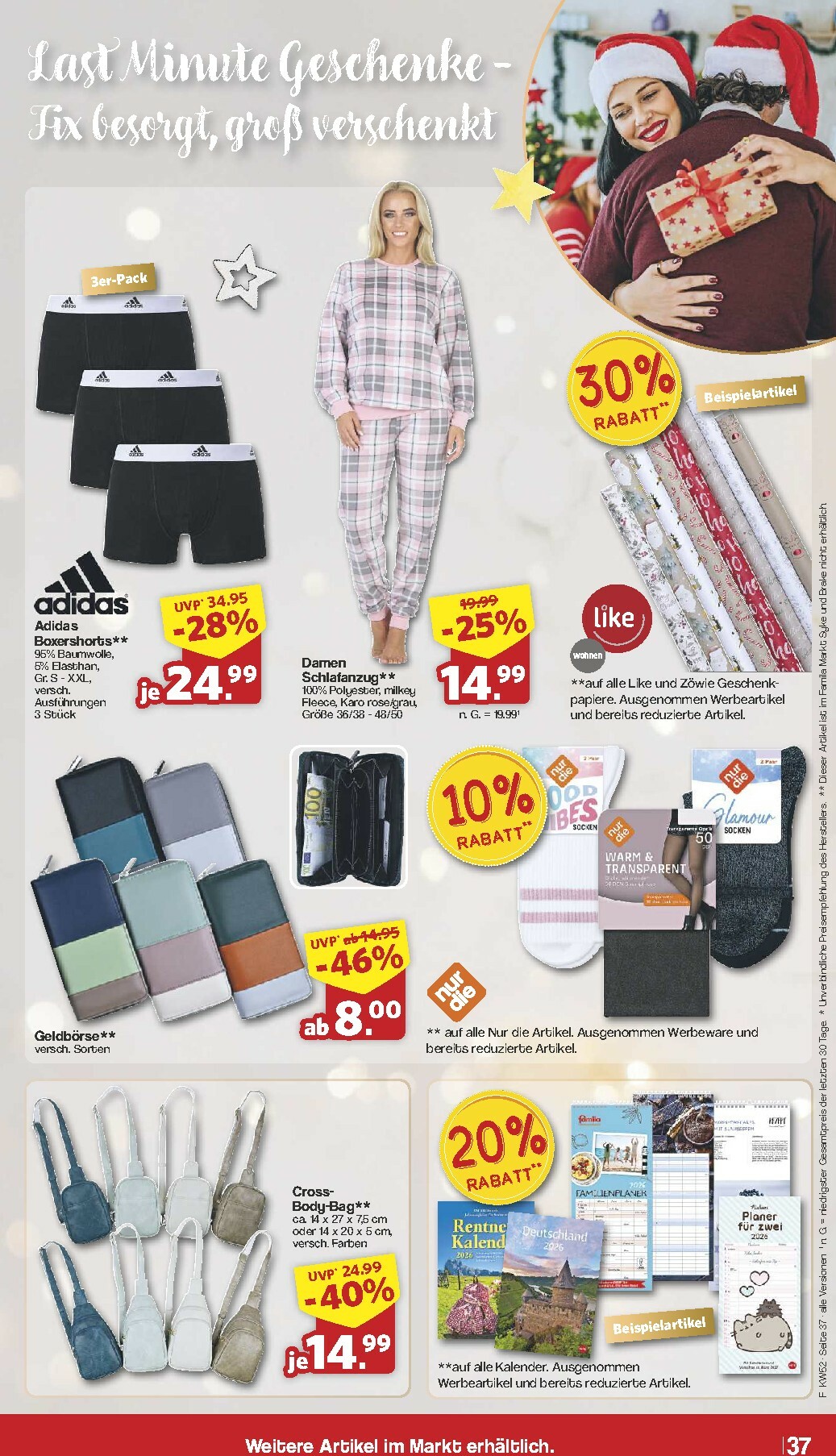 famila-nordwest - Famila Nordwest-Prospekt gültig vom 22.12. bis 27.12. - page: 37