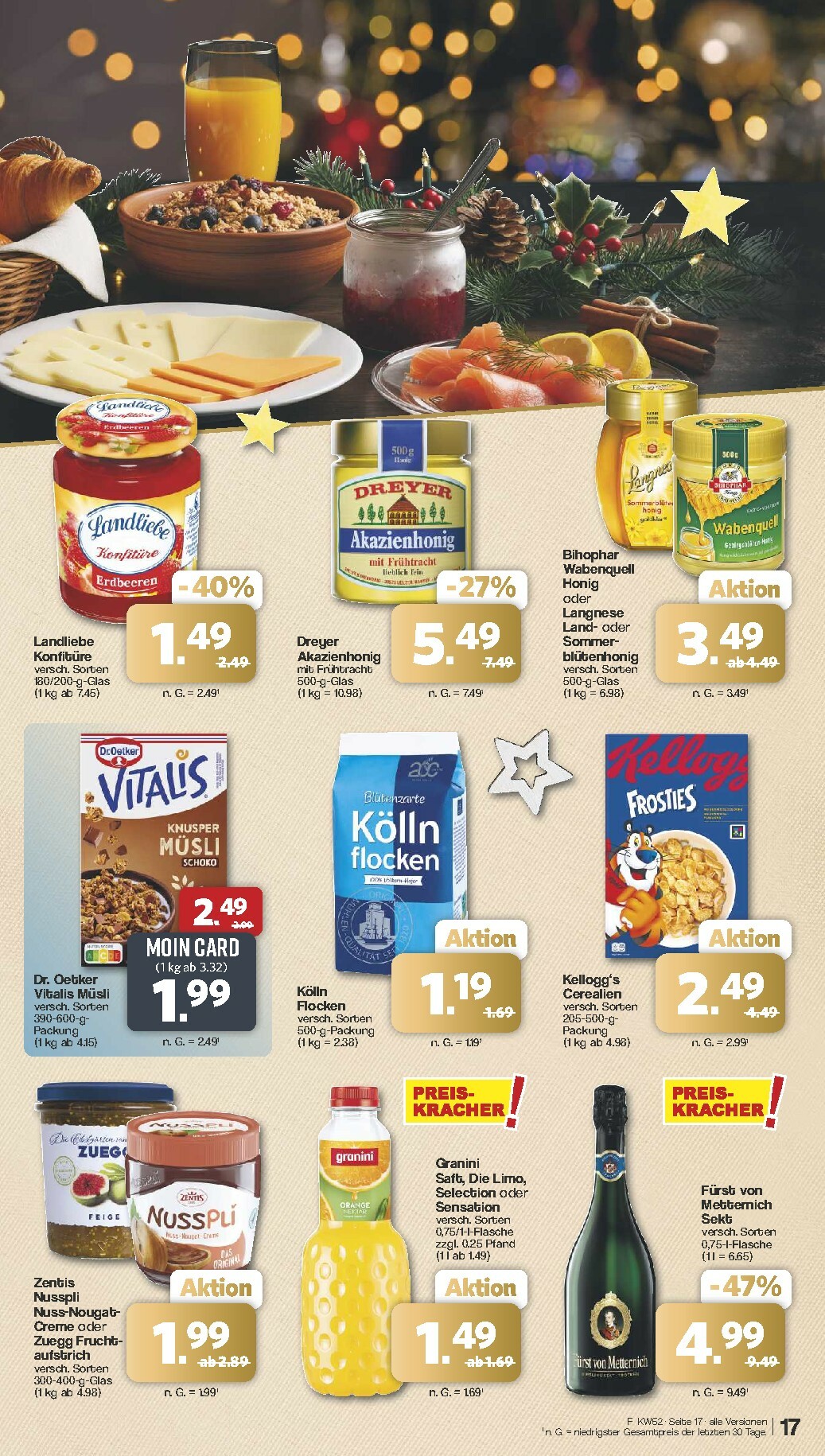 famila-nordwest - Famila Nordwest-Prospekt gültig vom 22.12. bis 27.12. - page: 17