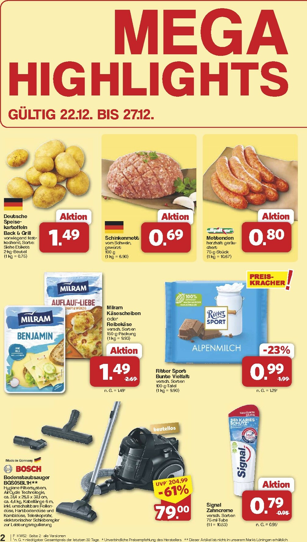 famila-nordwest - Famila Nordwest-Prospekt gültig vom 22.12. bis 27.12. - page: 2