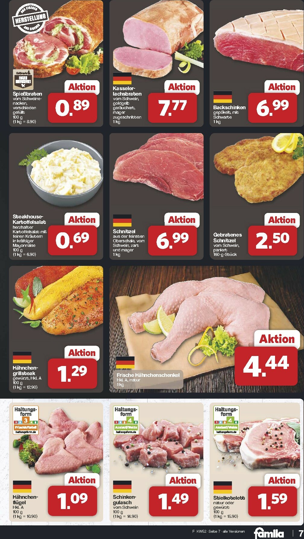 famila-nordwest - Famila Nordwest-Prospekt gültig vom 22.12. bis 27.12. - page: 7