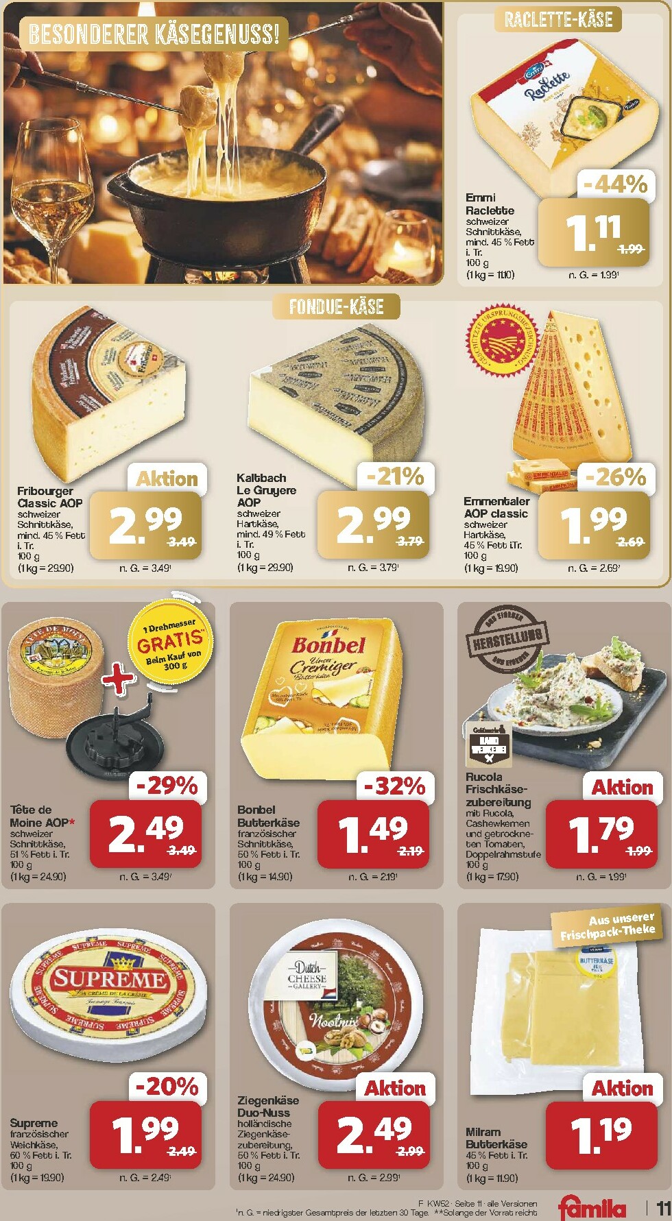 famila-nordwest - Famila Nordwest-Prospekt gültig vom 22.12. bis 27.12. - page: 11