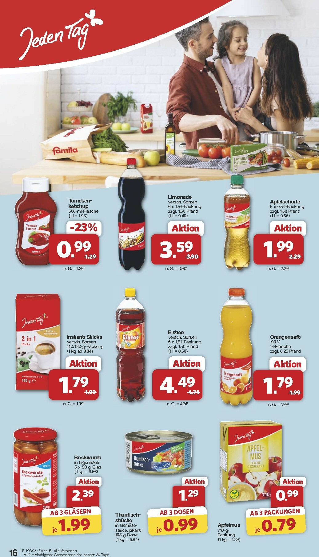 famila-nordwest - Famila Nordwest-Prospekt gültig vom 05.01. bis 10.01. - page: 16