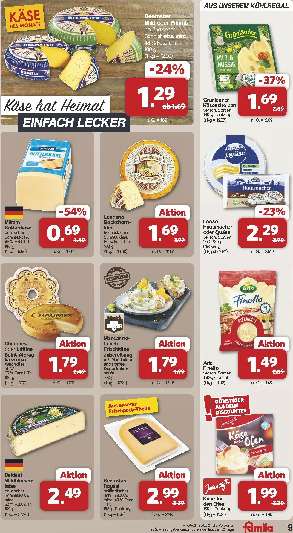 famila-nordwest - Famila Nordwest-Prospekt gültig vom 05.01. bis 10.01. - page: 9