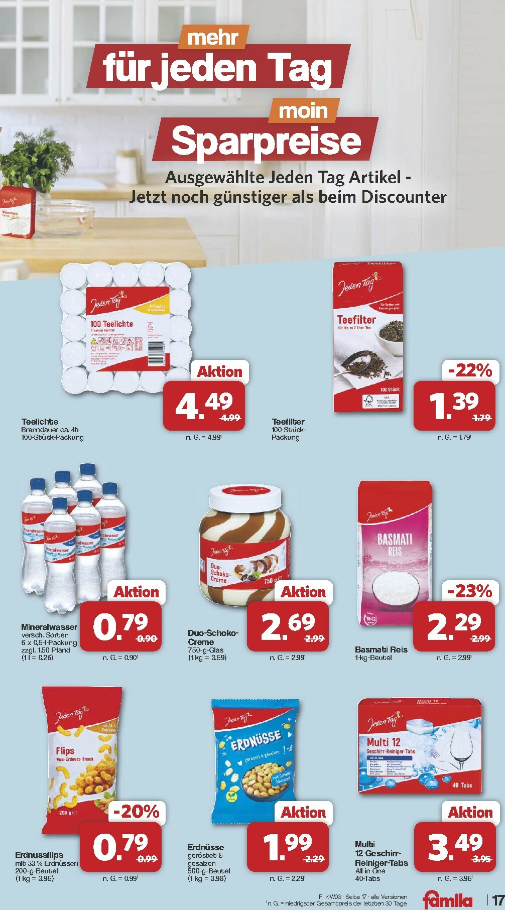 famila-nordwest - Famila Nordwest-Prospekt gültig vom 12.01. bis 17.01. - page: 17