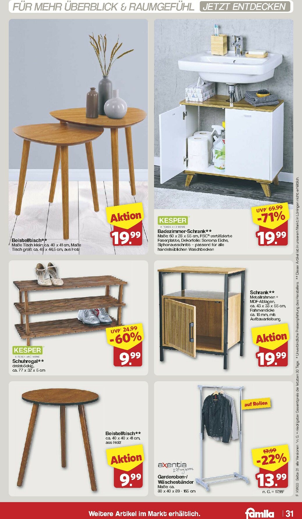 famila-nordwest - Famila Nordwest-Prospekt gültig vom 12.01. bis 17.01. - page: 31