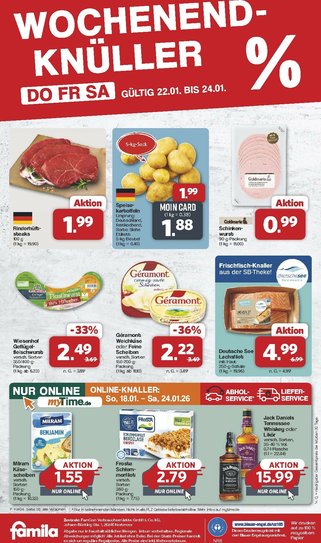 famila-nordwest - Famila Nordwest-Prospekt gültig vom 19.01. bis 24.01. - page: 36