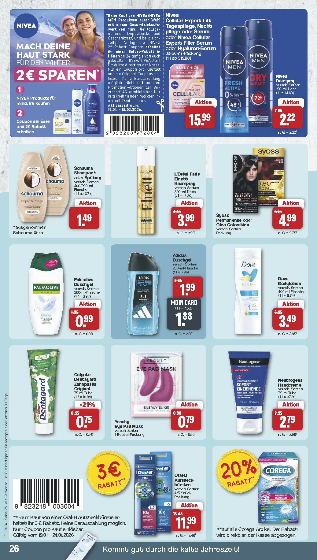 famila-nordwest - Famila Nordwest-Prospekt gültig vom 19.01. bis 24.01. - page: 26