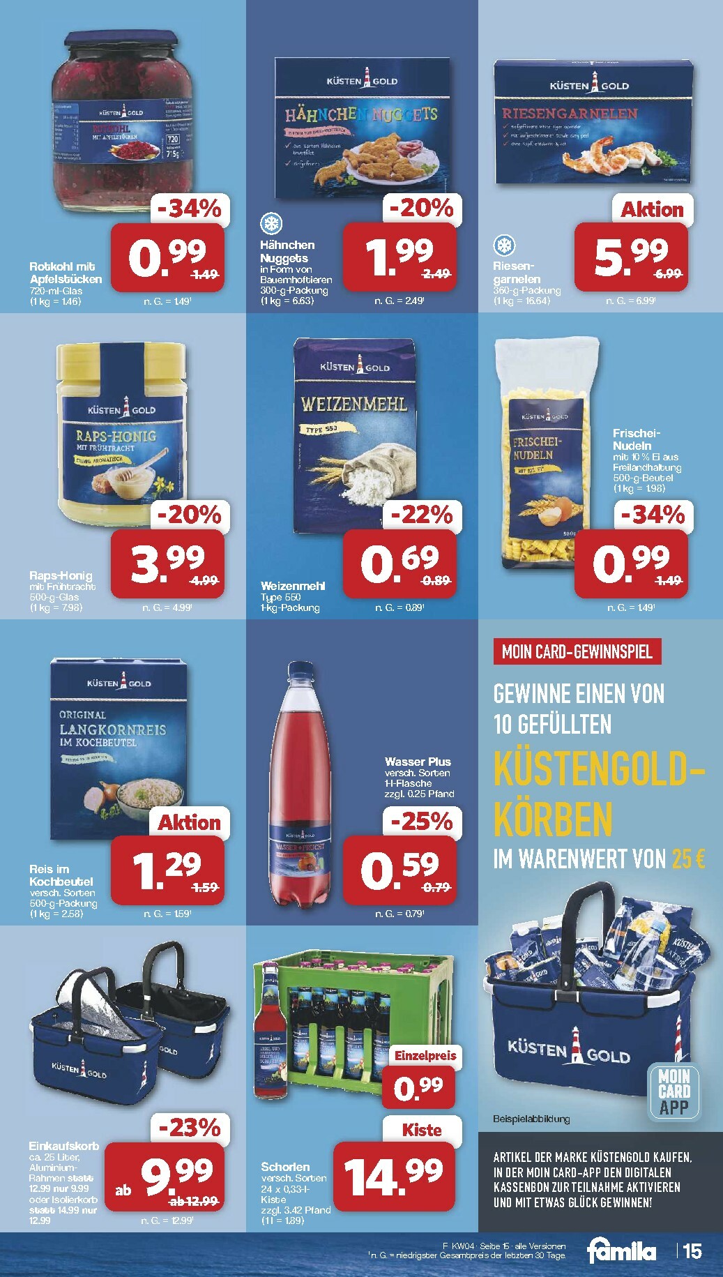 famila-nordwest - Famila Nordwest-Prospekt gültig vom 19.01. bis 24.01. - page: 15