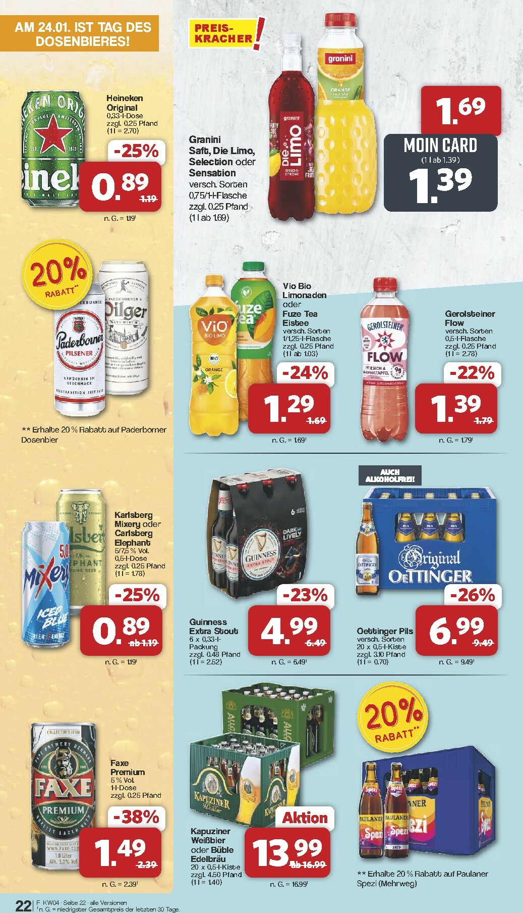 famila-nordwest - Famila Nordwest-Prospekt gültig vom 19.01. bis 24.01. - page: 22