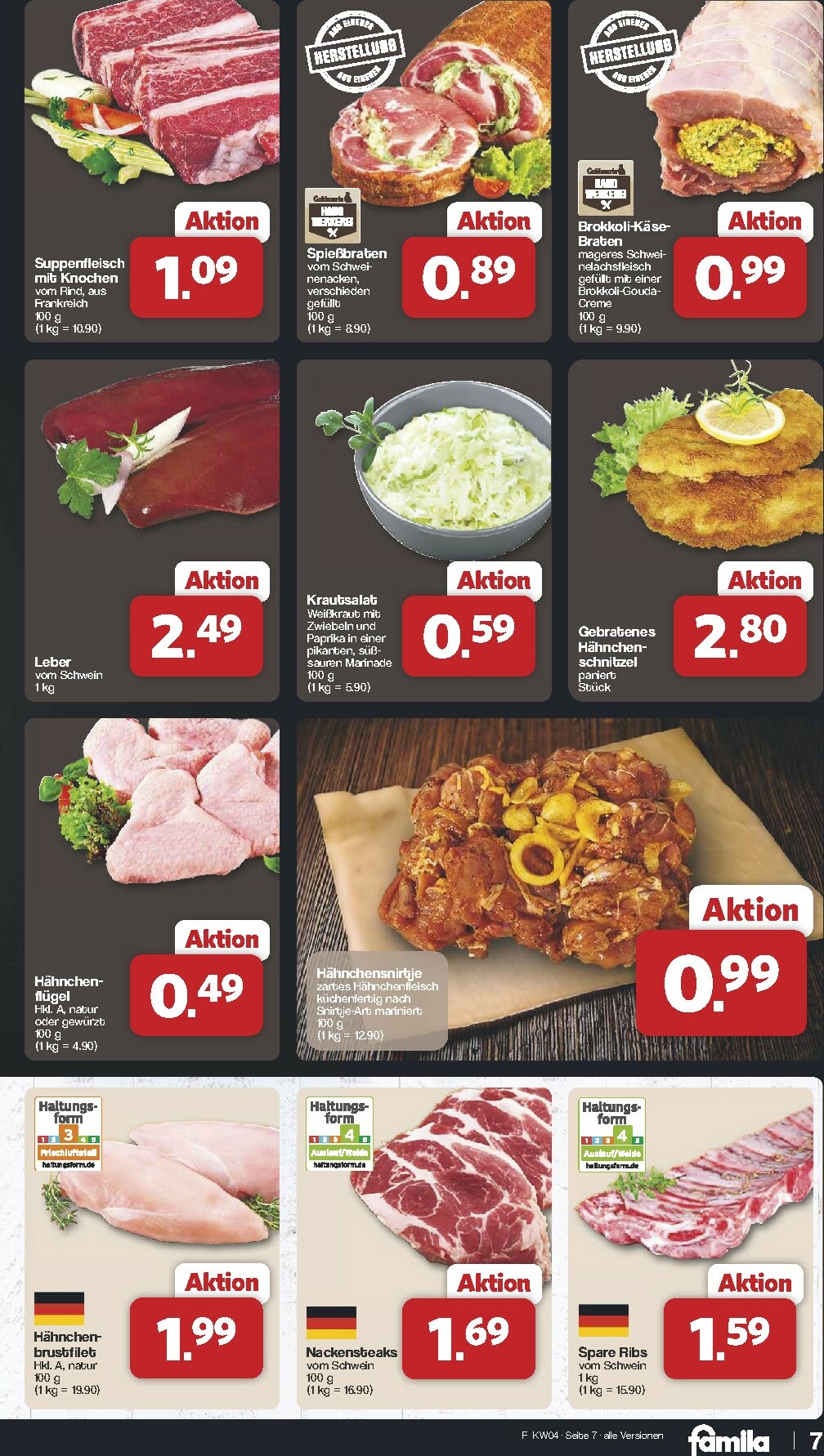 famila-nordwest - Famila Nordwest-Prospekt gültig vom 19.01. bis 24.01. - page: 7