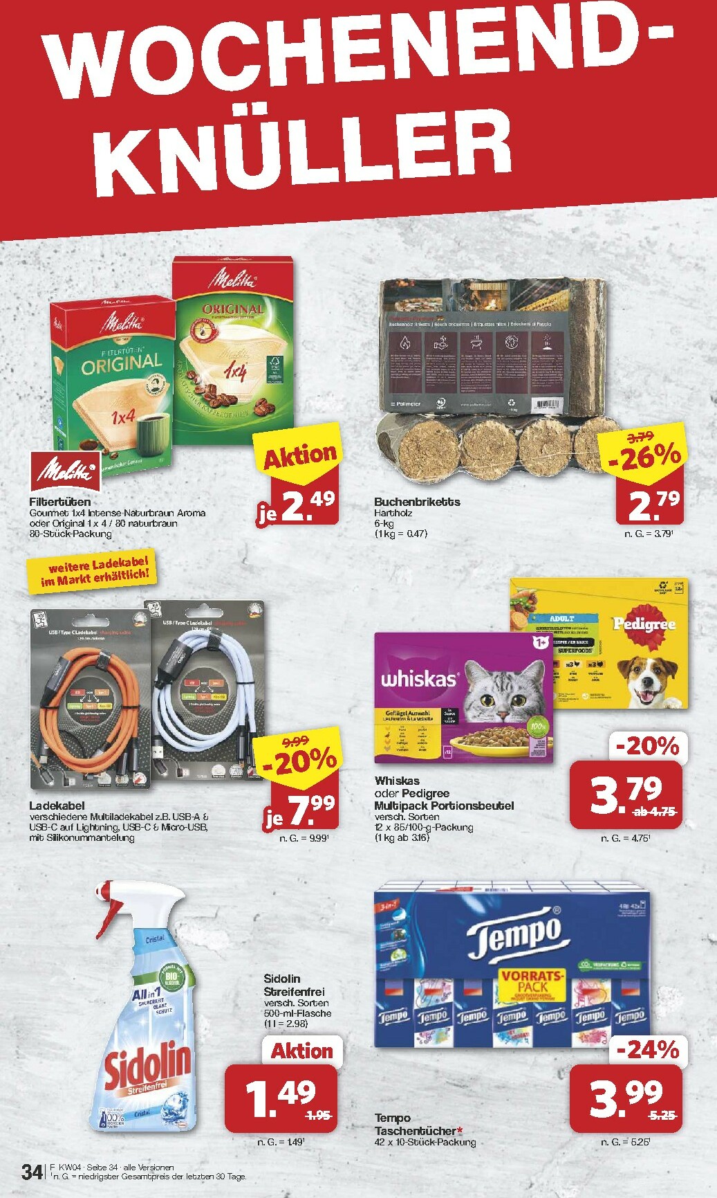 famila-nordwest - Famila Nordwest-Prospekt gültig vom 19.01. bis 24.01. - page: 34