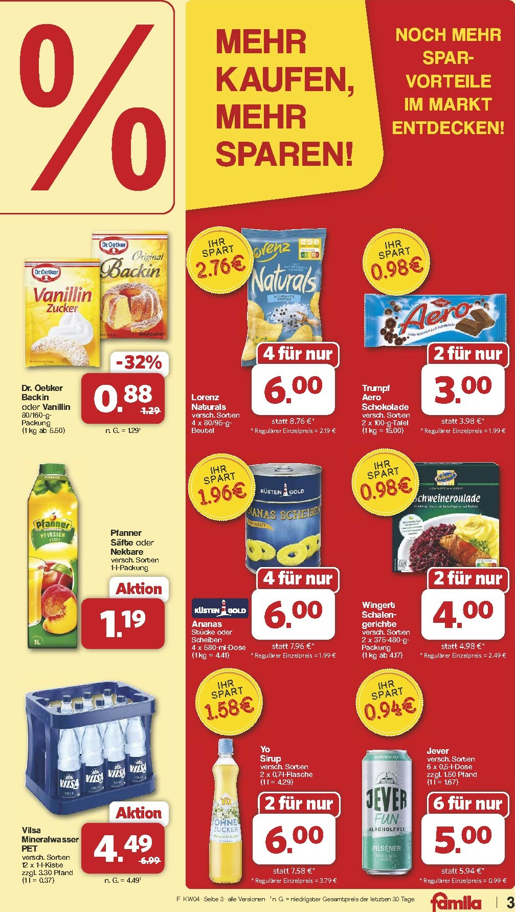 famila-nordwest - Famila Nordwest-Prospekt gültig vom 19.01. bis 24.01. - page: 3