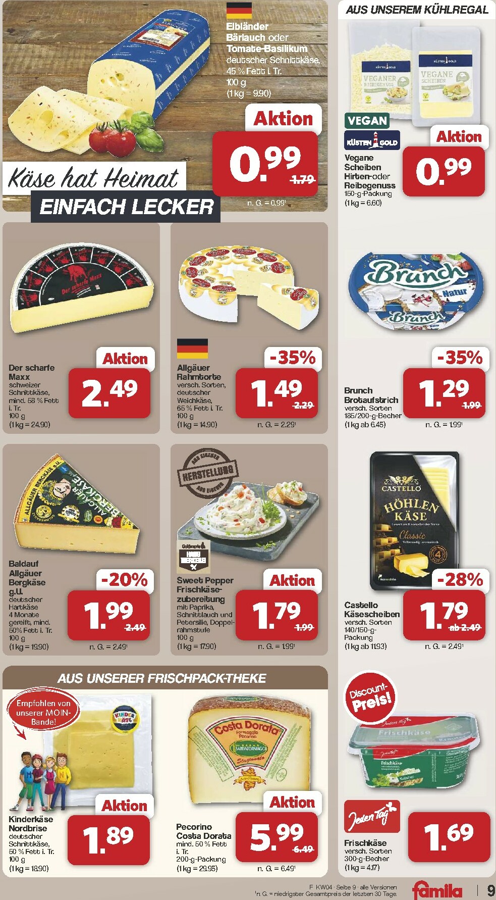 famila-nordwest - Famila Nordwest-Prospekt gültig vom 19.01. bis 24.01. - page: 9