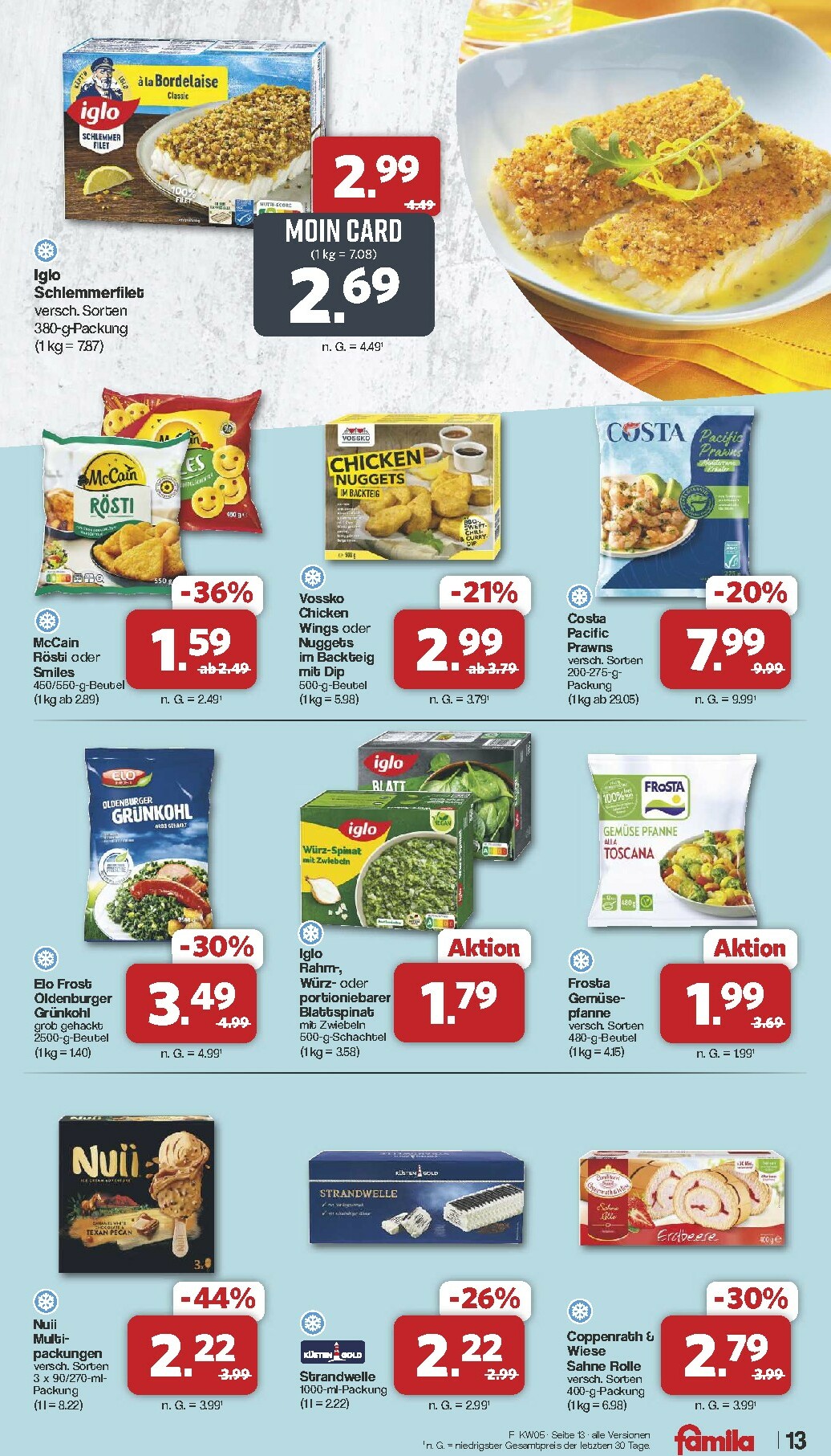 famila-nordwest - Famila Nordwest-Prospekt gültig vom 26.01. bis 31.01. - page: 13