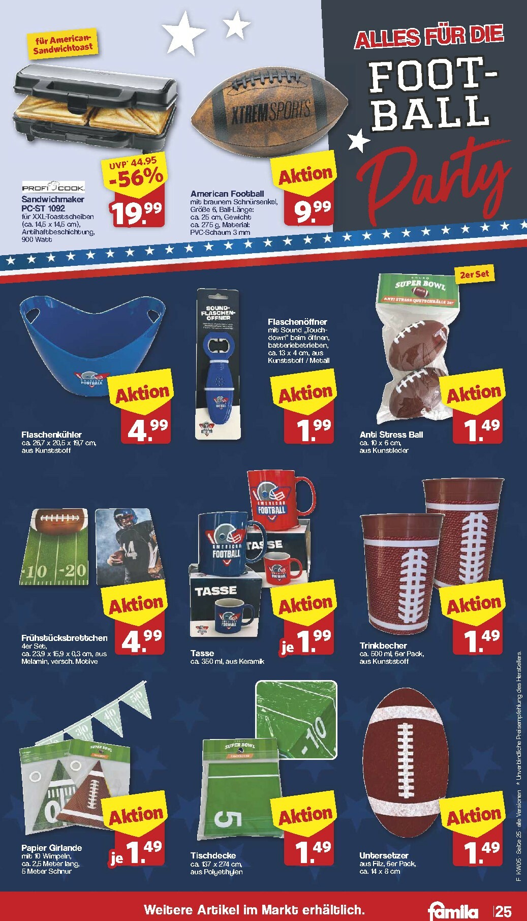 famila-nordwest - Famila Nordwest-Prospekt gültig vom 26.01. bis 31.01. - page: 25