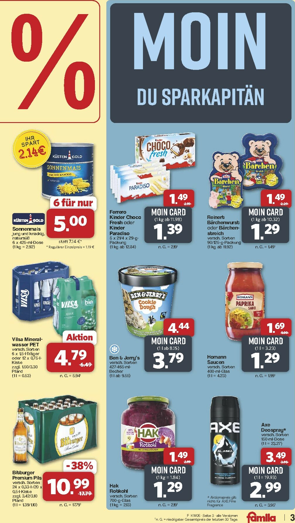 famila-nordwest - Famila Nordwest-Prospekt gültig vom 26.01. bis 31.01. - page: 3