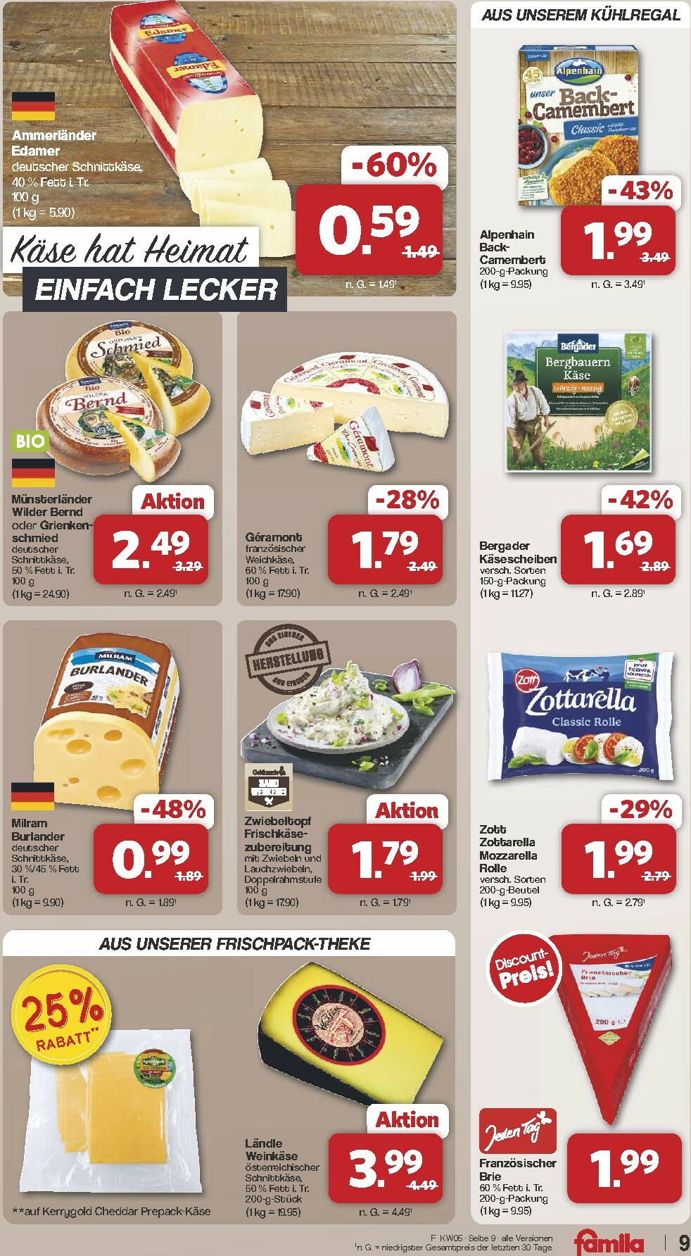 famila-nordwest - Famila Nordwest-Prospekt gültig vom 26.01. bis 31.01. - page: 9